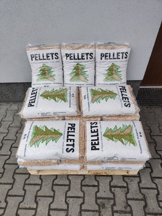 Promocja Bierutów Polski Pellet SOSENKA A1 15kg Super jakość Dostawa Gratis Bierutów