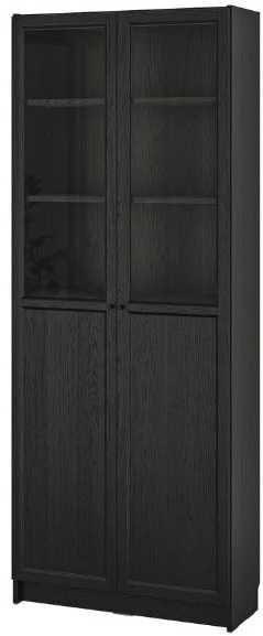 Estante IKEA Billy Oxberg preta