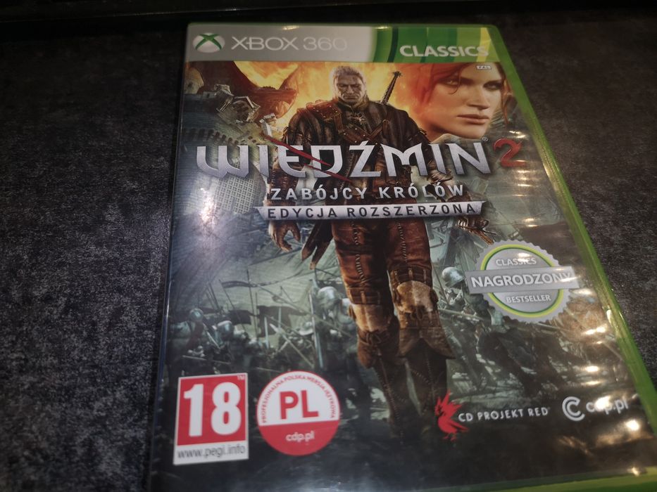 Wiedźmin 2 Zabójcy Królów EDYCJA ROZSZERZONA Xbox 360 gra PL (sklep)