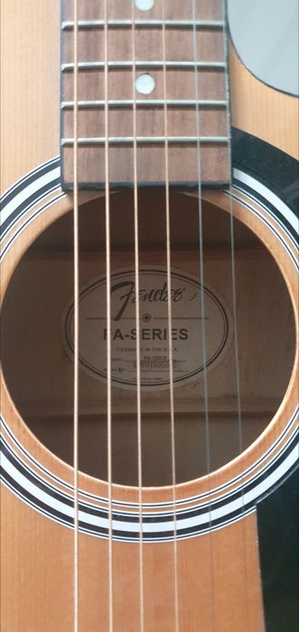 Guitarra Eletroacústica Fender FA 125CE Dreadnought Natural