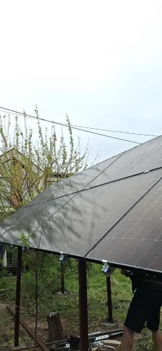 Сонячна Електростанція за 3 дні‼️ Сонячна Станція! Монтаж Панелей!