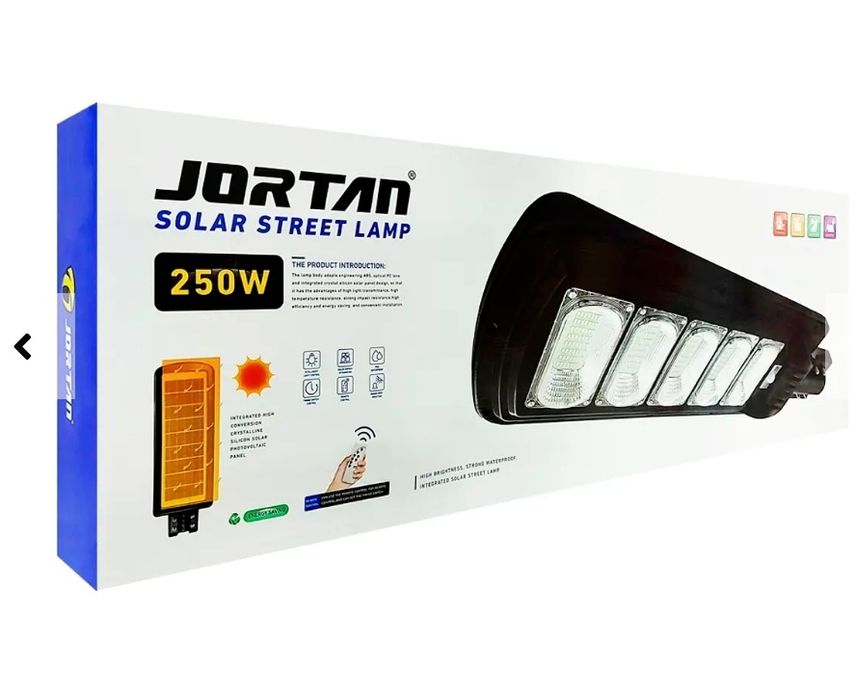 Projetor Solar LED 250 W com Sensor de Movimento