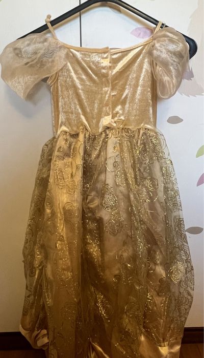 3 Vestidos princesas Disney Carnaval 5/6 anos