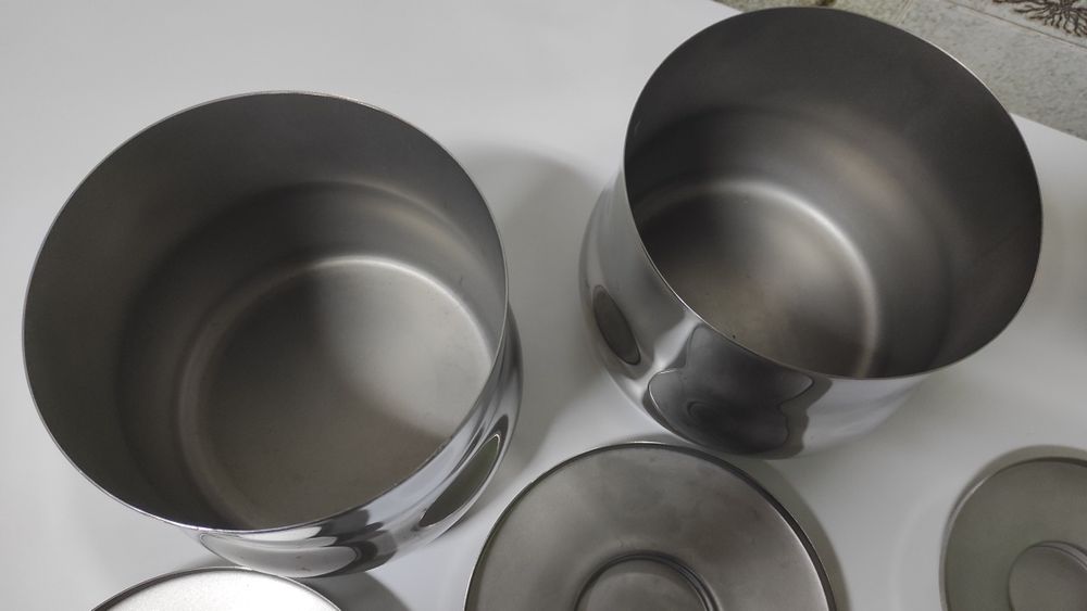 Conjunto de potes vintage - rena ware (novo)