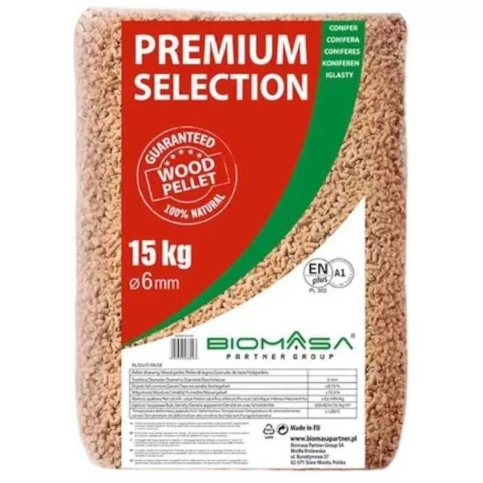 Pellet Certyfikowany IGŁA Premium ENplus A1