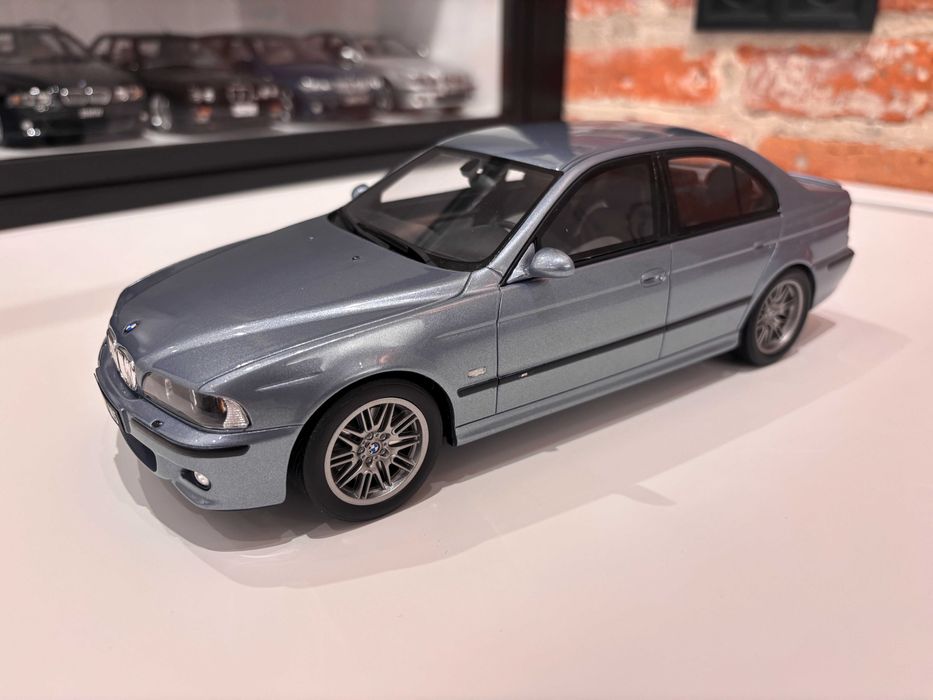 Model BMW E39 M5 Silverwater Blue, OT554, Ottomobile, Otto, 1:18