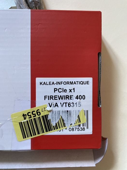 Dzielnica komputerowa - FireWire 400 PCI Express X1