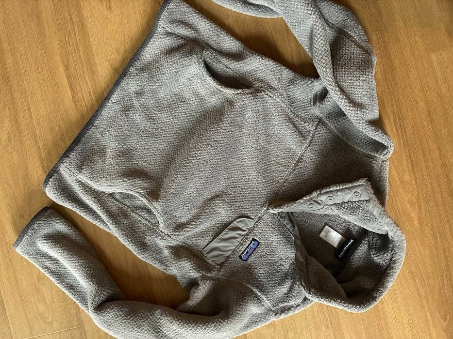 PATAGONIA Snap Polartec Thermal Pro Bluza polar miś  S