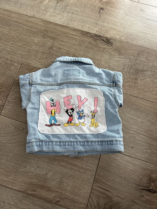 Джинсова куртка зара 80 розмір