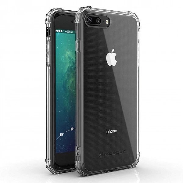 Etui A-Shock bezbarwne do iPhone 8 Plus / 7 Plus