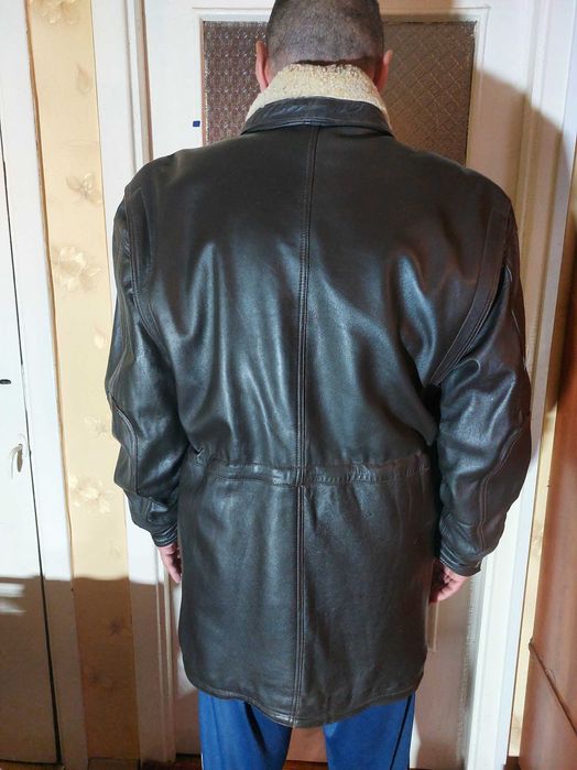 куртка шкіряна чоловіча Італія розмір 50