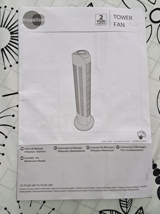 Ventoinha de coluna