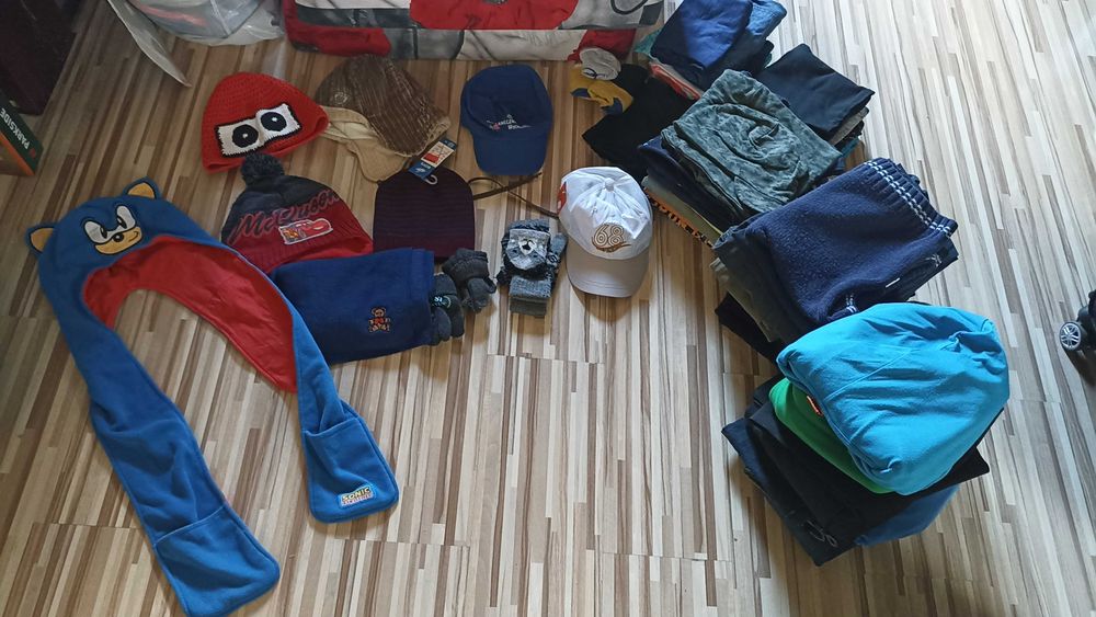 zestaw ubrań chłopięcych od 128 wzwyż