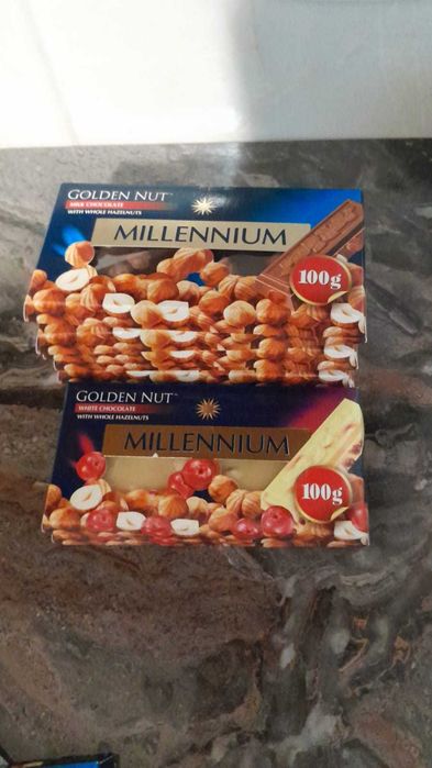 Шокодад MILLENNIUM  100 гр, в ассортименті