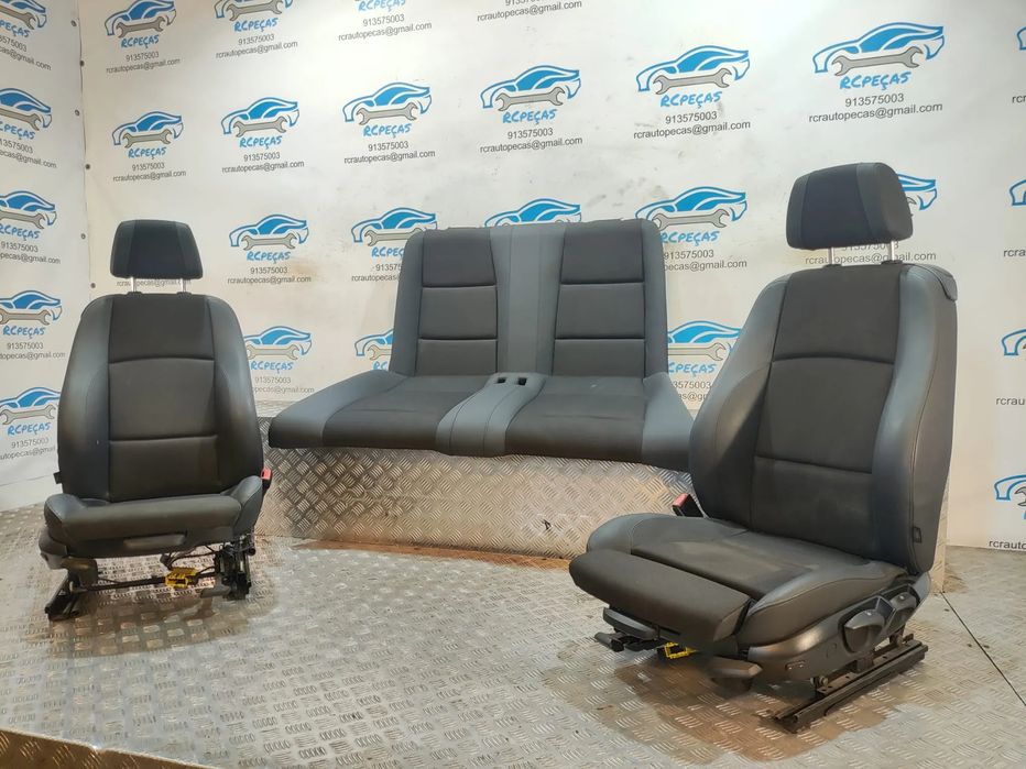 Conjunto Bancos Pele e Tecido Pack M BMW Serie 1 Cabrio E88