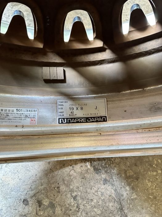 Диски Napre Japan Paradiso Verocchio: 1 100 $ - Диски Одесса на Olx