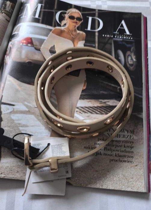 Pasek Damski Mohito Beż