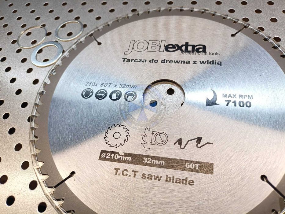 Tarcza do drewna 210mm 60T tarcza do drewna 210mm 60 zębów