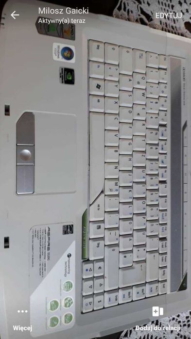 laptopy acer na czesci