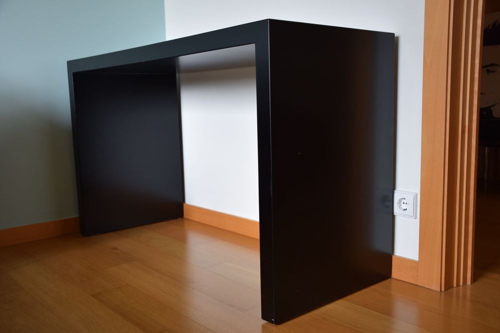 Secretaria preta 125x50x80