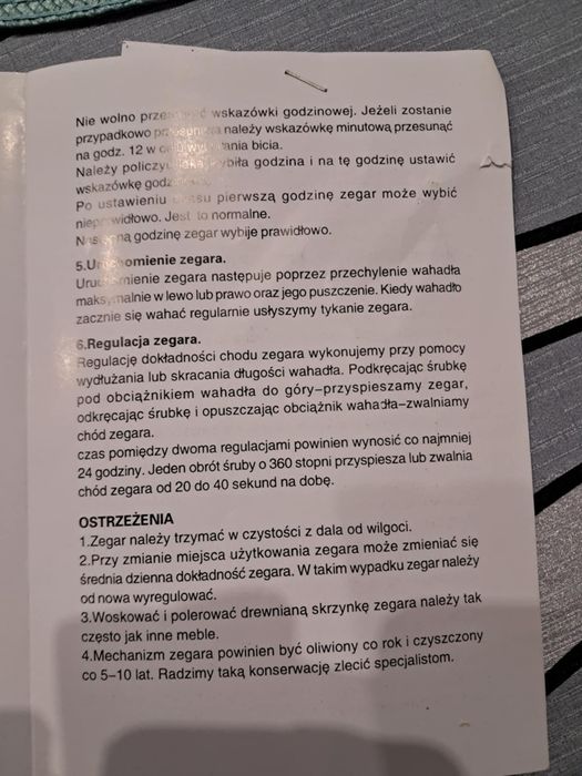 Zegar mechaniczny