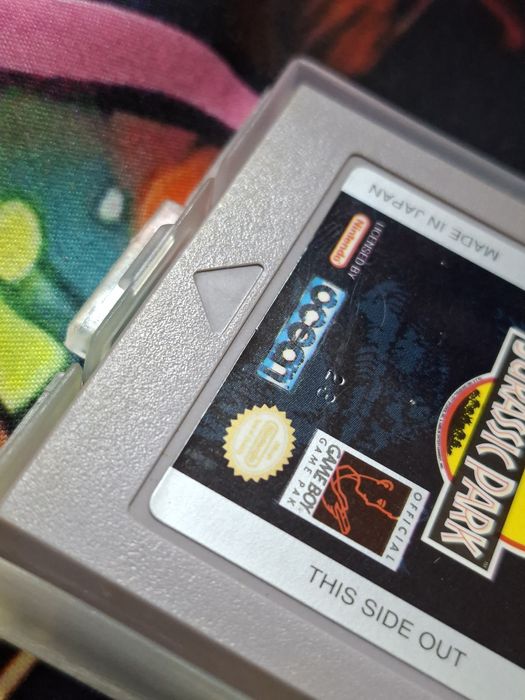 Jurassic Park Gameboy (jogo mais manual )