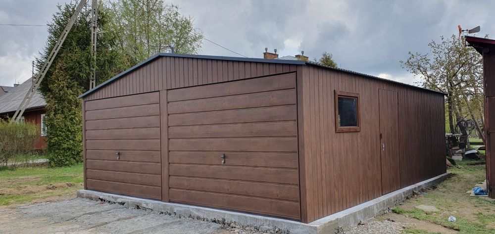 GARAŻ Drewnopodobny Hala Wiata Rolnicza Budka ogrodowa Magazyn Blaszak