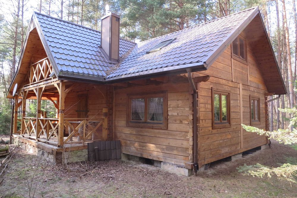 Domek  drewniany  NA ROZTOCZU  Górecko Kościelne - Widok 2