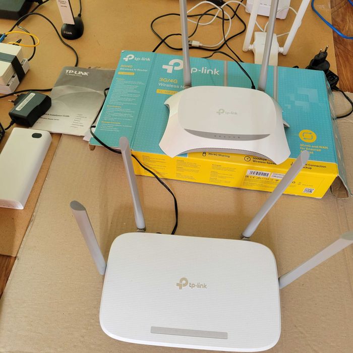 Роутер TP LINK 940 WiFi адаптеры кабеля блок питания