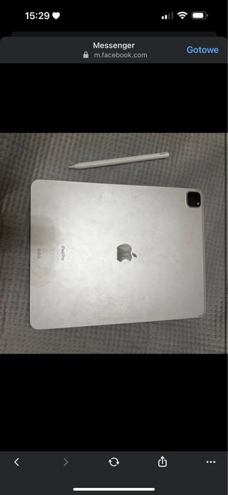 Tablet APPLE iPad Pro 12.9 (6 gen.) 256GB Wi-Fi Srebrny + apple pen 2