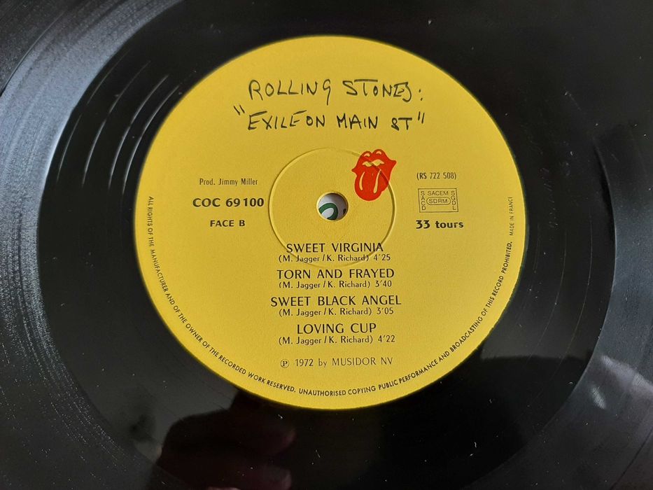 Rolling Stones - Exile On Main Street - França - 2 x Vinil LP