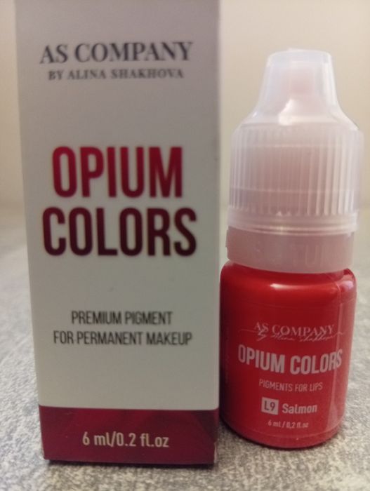 Pigment PMU As-pigments. Salmon