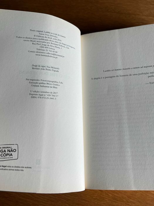 Laetitia ou o Fim dos Homens    IVAN JABLONKA