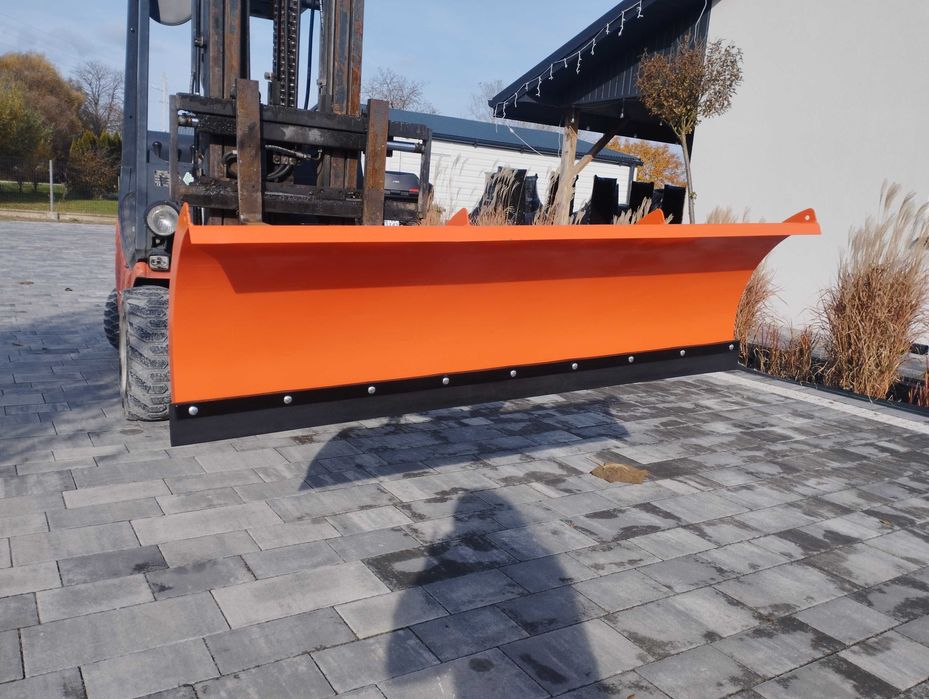 Śnieżny pług z mocowaniem na wózek widłowy 150cm typ lekki polecam !!