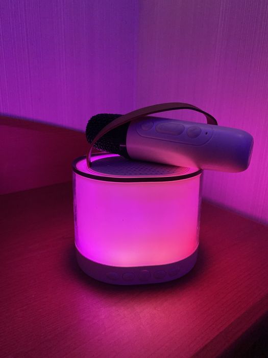 Колонка з мікрофоном