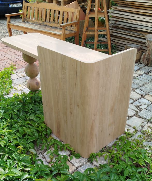 Biurko 160x 60 drewno drewno dębowe