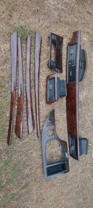 Dekory drewno listwy bmw e60 e61 lift polift