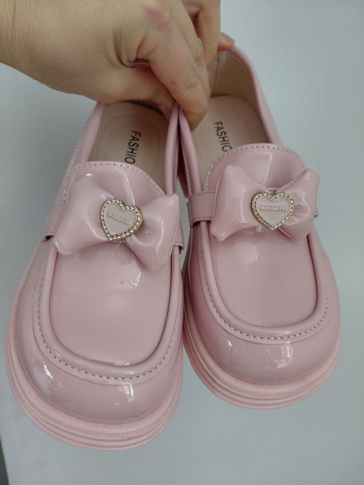 Продам НОВІ рожеві туфлі 34 розмір, 21,3 см