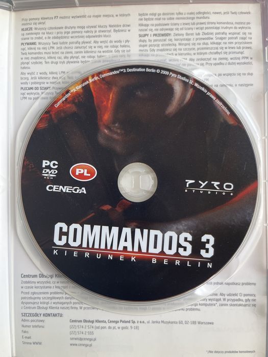 Commandos 3 Kierunek berlin gra PC