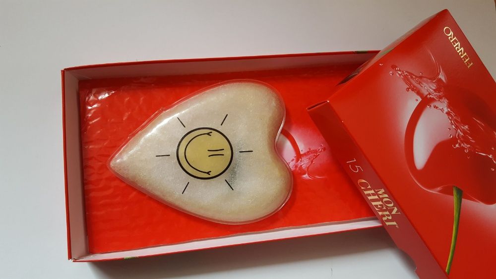 Kompres rozgrzewacz żelowy ogrzewacz do rąk serduszko długopis i smycz