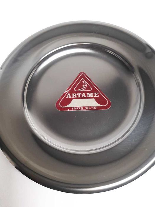 Serviço Manteigueira e Açucareiro Aço Inox Novo Artame