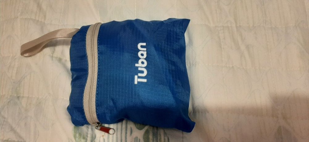 Niebieski mini plecak