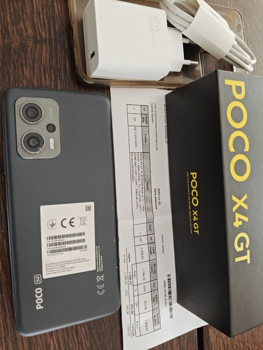 Poco X4 GT 8/256 czarny dual sim Czerwonak • OLX.pl