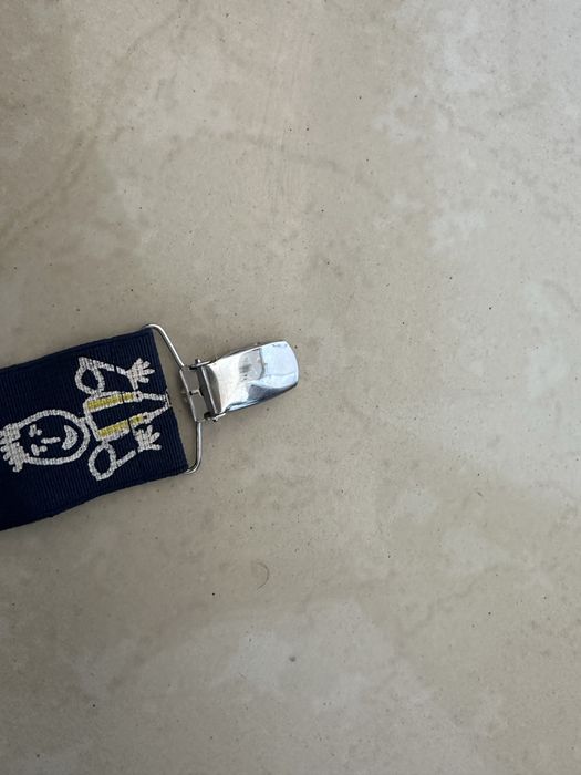 Szelki chłopięce dziecięce młodzieżowe męskie granatowe do spodni