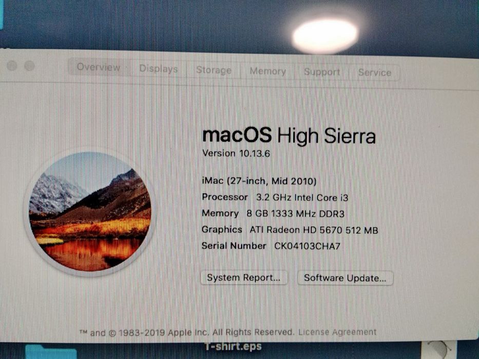 iMac моноблок (27 дюймів, Mid 2010) 10.13.6