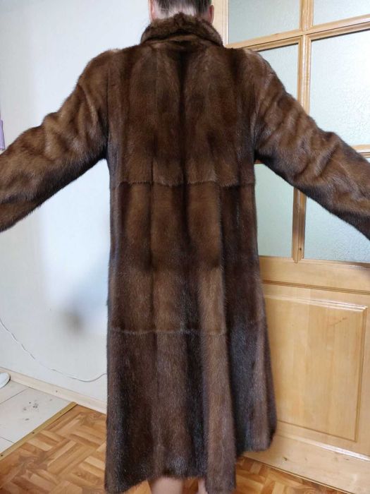Норковая длинная шуба в идеальном состоянии, ТОРГ!!!