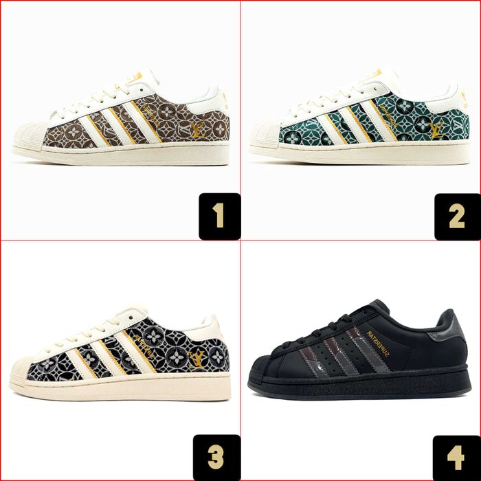 СУПЕРЗІРКОВІ Кросівки Adidas Superstar | Унісекс | Розміри 36 - 45