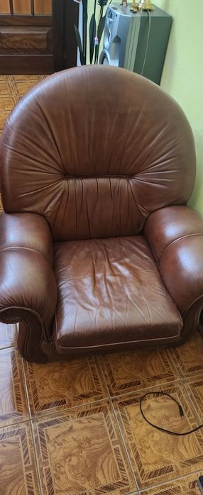 Sofas em cabedal