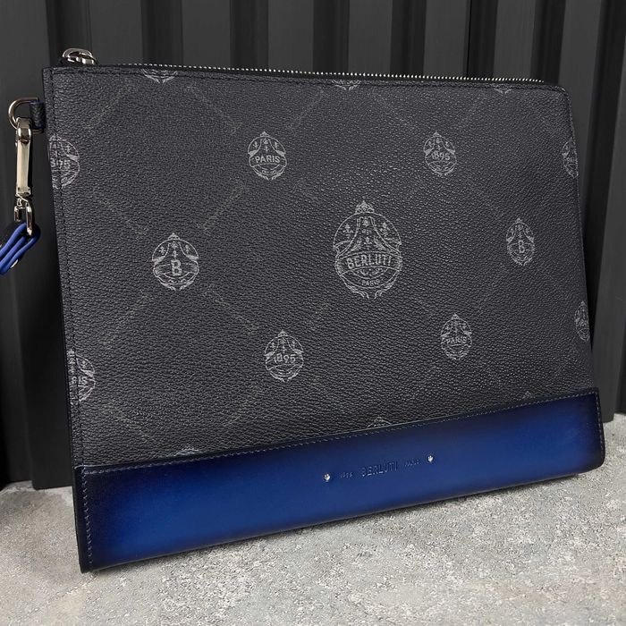 Berluti clutch document holder чоловічий клатч для документів оригінал