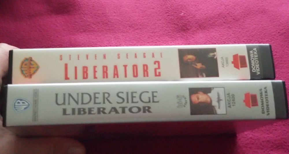 Under Siege Liberator 1 i 2 kasety VHS